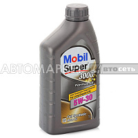 Масло моторное MOBIL Super 3000 X1 Formula FE 5W30 1л синт.