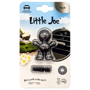 Ароматизатор Little Joe Musk "Мускус" anthrazite на дефлектор EF1818