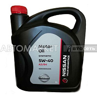 Масло моторное Nissan VA Motor Oil 5W40 5л синт. KE900-90042VA**