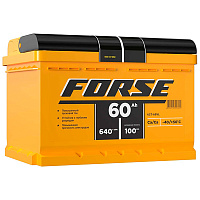 АКБ Forse 6CT-60 VLR (0) LB E низкий 0250106023 обр.п.