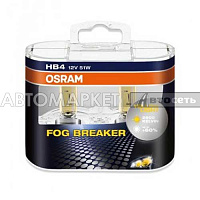 Лампа HB4 12V-51W P22D 2600K Osram 9006FBRHCB DuoBox 2шт.