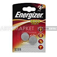 Батарейка Energizer CR2032 BL2 2032 (06929)    по 1 шт  /2