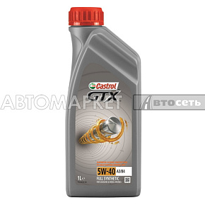 Масло моторное Castrol GTX 5W-40 1л A3/B4 син.15B9F6