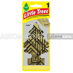 Ароматизатор Ёлочка "Gold" CAR FRESHNER  U1P10210RUSS