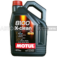 Масло моторное Motul 8100 X-clean GEN2 5W40 5л синт.