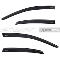 Дефлектор боков.стекол Voron Glass Samurai CHEVROLET CRUZE 2012-2015 хетчбек 4шт. DEF00273/ДЕФ00273