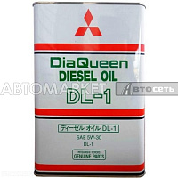 Масло моторное Mitsubishi DiaQeen Diesel 5W30 DL-1 4л синт. 8967610