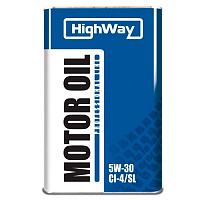 HighWay масло моторное п/с дизель 5W-30 CI-4/SL 4л