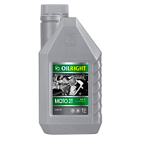 OILRIGHT Масло моторное МОТО 2T API TС п/с 1л