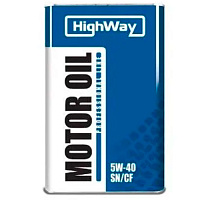 HighWay масло моторное синт. 5W-40 SN/CF 4л