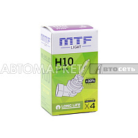 Лампа галогенная MTF light H10 12V 42W LONG LIFE