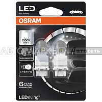 Лампа светодиодная 12V P27/7W Osram 3557CW-02B холодный белый