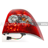 Фонарь зад. 2170  светодиодн. лев/прав SKV-302-2170FL-RED&GREY-LED