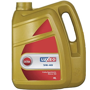 Масло моторное LUXE EXTRA 5W40 SM/CF 4л синт.