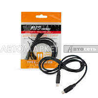 Кабель AVS Type C - Micro USB 1м TC-MR01 (пакет)