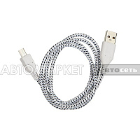 Кабель-переходник WIIIX USB-микроUSB White (CB010-UMU-10W) 1m