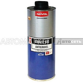 Novol Antigravel 610 HS антигравий черный спрей 500мл.37650/34252