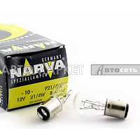 Лампа P21/4W 12V Narva Standart 1шт. 17881