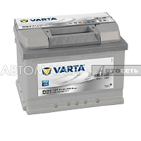АКБ Varta Silver Dynamic 6CT-61Ah R+  D21 561400060 обр/п низкий