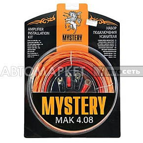 Набор проводов д/усилителя Mystery MAK 4.08 для 4-х кан. усил.