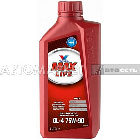 *Valvoline трансмиссионное масло MaxLife MTF GL-4 75W90 1л.****