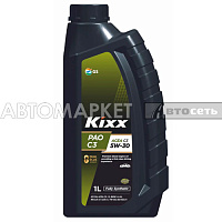 Масло моторное KIXX PAO 5W30 API SN/CF, C3 1л синт 
