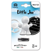 Ароматизатор Little Joe New Car "Новая машина" белый на дефлетор EF0202