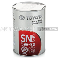 Масло моторное Toyota SAE 5W30 SN/CF 1л синт.