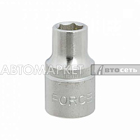 Головка 1/2" 6-ти гранная 09 мм Force F54509