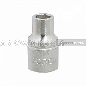 Головка 1/2" 6-ти гранная 09 мм Force F54509