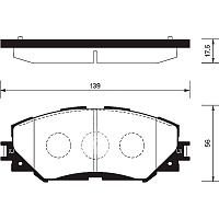 Колодки тормозные Sangsin SP2093 передние