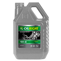 Масло моторное OILRIGHT  СТАНДАРТ SAE 15W40 5л мин