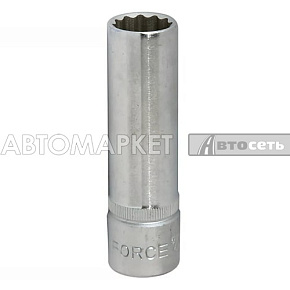 Головка 1/2" 12-ти гранная 17 мм длин. Force F5497717