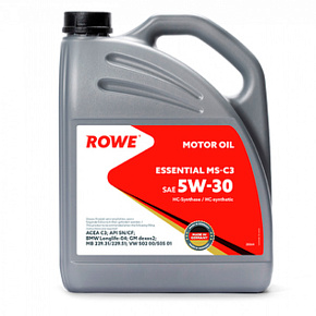 Масло моторное Rowe Essential 5W30 MS-C3 5л. 