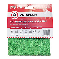 Салфетка из микрофибры "AUTOPROFI" 30х30см MF-331S