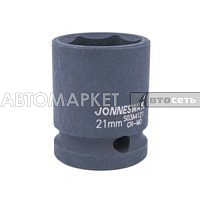 Головка 1/2" 6-ти гранная ударная 21 мм Jonnesway 1/2"DR S03A4121