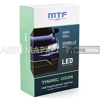 Лампа светодиодная HIR2(9012 28W 5500K кулер MTF Light Dinamic Vision Led (2шт) DVH2K5
