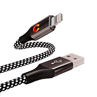 Кабель-переходник WIIIX USB-Lightning 5 А  CB-736L-U8(1.0)-B) 1м