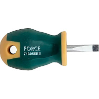 Отвертка шлицевая Force F713055BS