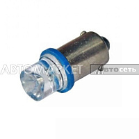 Лампа 24V T4W (BA9s) светодиод M-30406Blue-24V