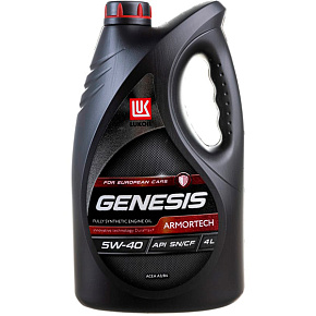 Масло моторное Лукойл GENESIS Armortech 5W40 4л синт.