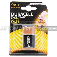 Батарейка Duracell 9V 6LP3146/MN1604 BL1   по 1 шт  /1