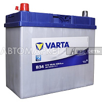 АКБ Varta Blue Dynamic 6CT-45Ah R+ обр/п. толст. кл. азия 545156033 В32